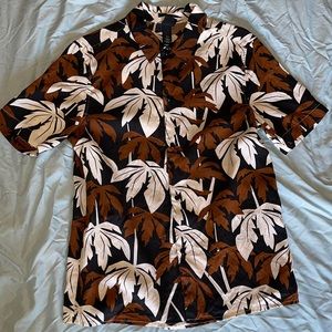 H&M Palm Tree Button-up